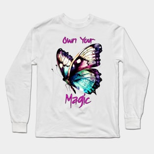 Own Your Magic - Butterfly Long Sleeve T-Shirt